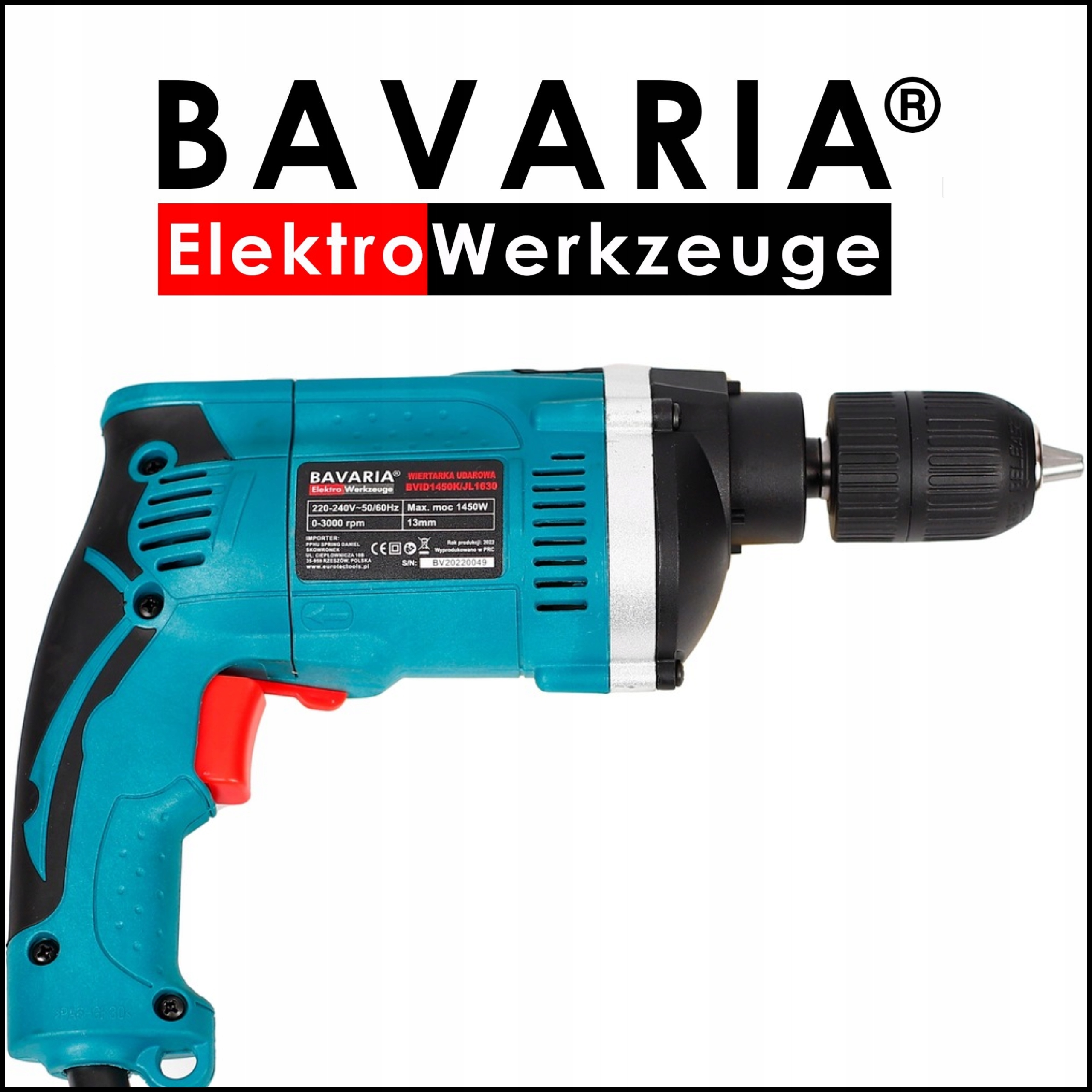WIERTARKA UDAROWA SAMOZACISK BVID1450K/ JL1630 — widok 4